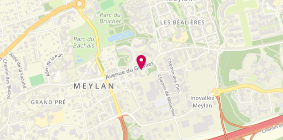 Plan de So Lens - Solène Tintenier, 31 avenue du Granier, 38240 Meylan
