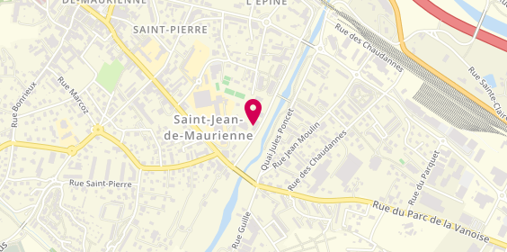 Plan de Optique de Savoie, 173 Quai de l'Arvan, 73300 Saint-Jean-de-Maurienne