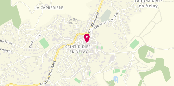 Plan de Ond'Optic, 8 Place General Rullière, 43140 Saint-Didier-en-Velay