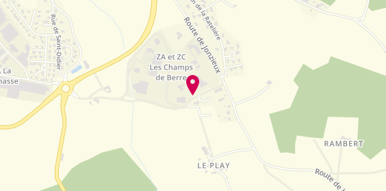 Plan de Optique Just'Un Regard, Champs de Berre, 43240 Saint-Just-Malmont