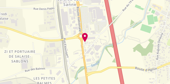 Plan de Optic 2000, Route Nationale 7
10 Rue Marcel Cachin, 38150 Salaise-sur-Sanne
