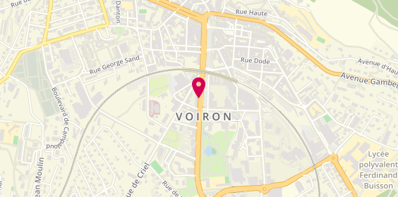 Plan de Optical Center, 30 Cours
Boulevard Becquart Castelbon, 38500 Voiron