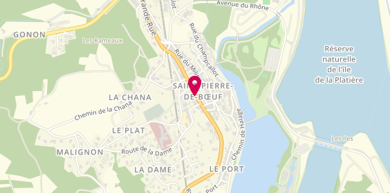 Plan de Plaisir de Voir, 64 Grande Rue, 42520 Saint-Pierre-de-Bœuf