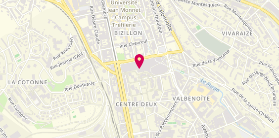 Plan de General d'Optique, Centre Commercial Regional Centre 2
1-7 Rue des Docteurs Charcot, 42100 Saint-Étienne