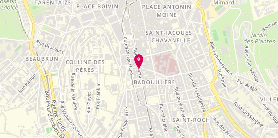 Plan de Plein Les Yeux, 28 Rue Gambetta, 42000 Saint-Étienne