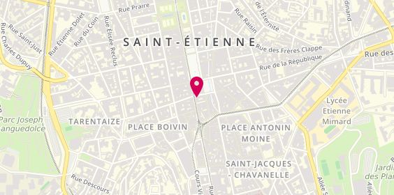 Plan de Générale d'Optique, 7 Rue Général Foy, 42000 Saint-Étienne