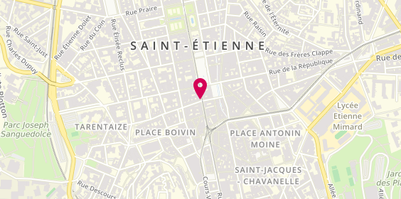 Plan de Atol Grenier-Lizon, 6 Rue Général Foy, 42000 Saint-Étienne