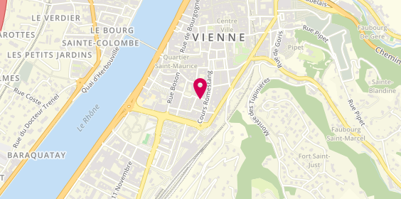 Plan de Lynx Optique, 44 Boulevard de la République, 38200 Vienne
