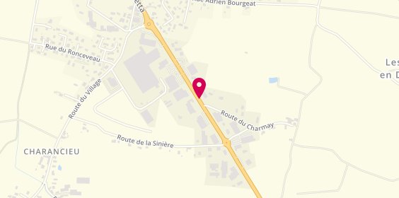 Plan de Atout Point de Vue, 325 Route Nationale 75, 38490 Charancieu