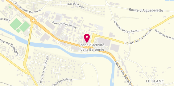 Plan de Alain Afflelou, Zone Aménagement la Baronnie
83C Rue de l'Ecurée, 73330 Le Pont-de-Beauvoisin