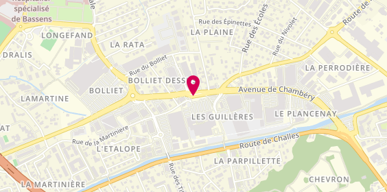 Plan de L.M.T, 78 Rue Martiniere, 73230 Saint-Alban-Leysse