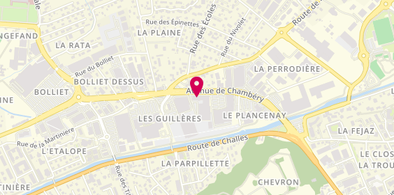 Plan de Optic 2000, 348 avenue de Chambéry, 73230 Saint-Alban-Leysse