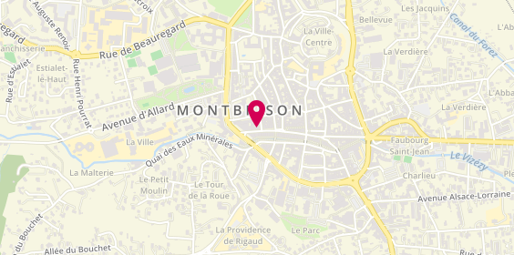Plan de 2M Optique - Alain Afflelou, 11 Rue Tupinerie, 42600 Montbrison