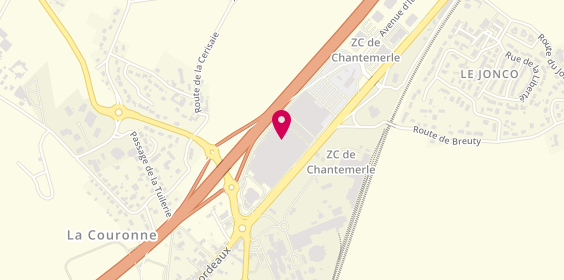 Plan de Opticien Krys, Route de Bordeaux
Centre Commercial Auchan, 16400 La Couronne
