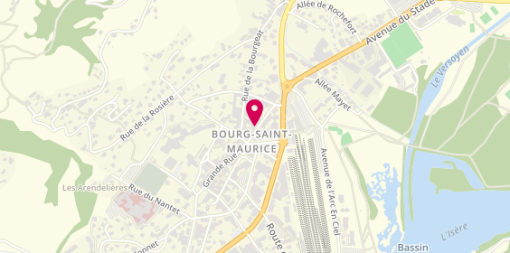 Plan de Optique et Audition, 37 Rue Capitaine Desserteaux, 73700 Bourg-Saint-Maurice