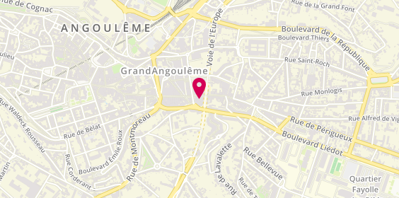 Plan de Jm Roger Opticien, 35 Rue René Goscinny, 16000 Angoulême