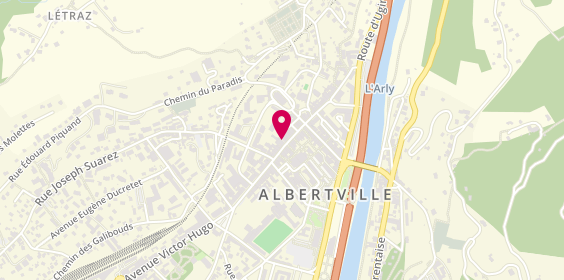 Plan de Alp'Optique, 60 Rue de la République, 73200 Albertville