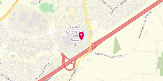 Plan de Krys, Centre Commercial Saint Genis 2
2 avenue Charles de Gaulle, 69230 Saint-Genis-Laval