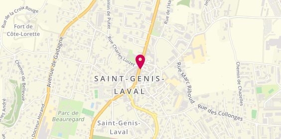 Plan de Atol, 81 avenue Georges Clemenceau, 69230 Saint-Genis-Laval