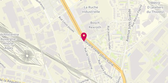 Plan de Optical Center, 92 Boulevard Irène Joliot Curie, 69200 Vénissieux