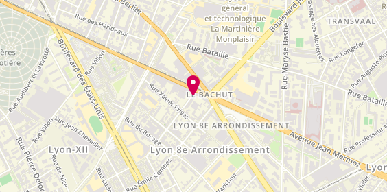 Plan de Optic 2000, 1-3 Rue Joseph Chapelle, 69008 Lyon