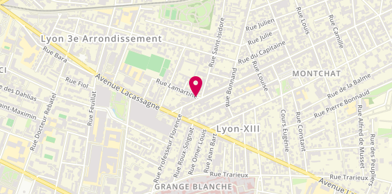 Plan de Le Collectif des Lunetiers, 25 Cours Dr Long, 69003 Lyon