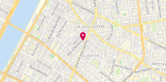 Plan de RETROVISEUR Workshop, 80 Rue Montesquieu, 69007 Lyon