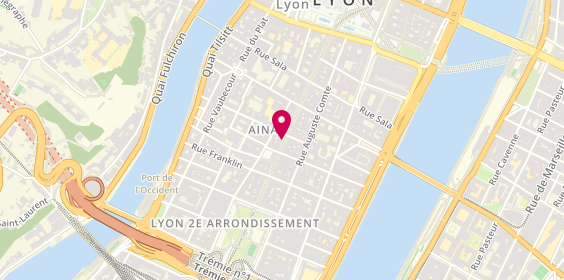 Plan de Alain Afflelou, 42 Rue Victor Hugo, 69002 Lyon