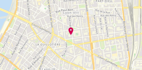 Plan de L'Oeil et l'Autre. Basse Vision, 306 Rue Duguesclin, 69003 Lyon