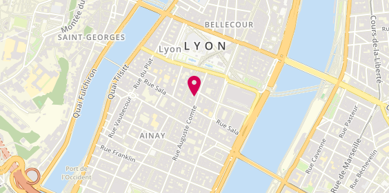 Plan de Potentiel Vision - Opticien Lyon 2, 12 Rue Auguste Comte, 69002 Lyon