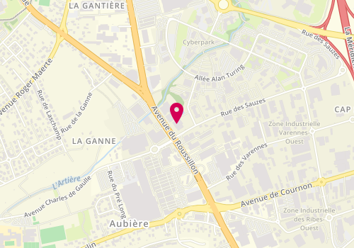 Plan de Optic 2000, 3 avenue du Roussillon, 63170 Aubière