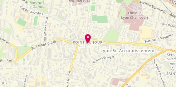 Plan de Atol, 85 avenue du Point du Jour, 69005 Lyon