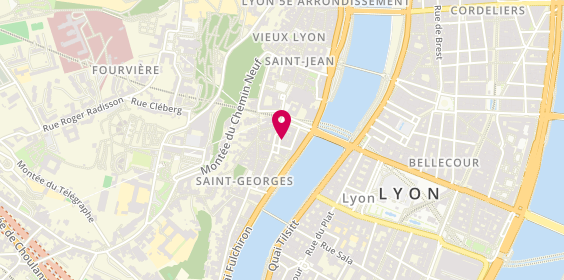 Plan de Les Lunettes de Marius, 1 Rue Marius Gonin, 69005 Lyon