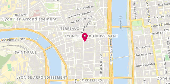 Plan de Optique Terreaux, 1 Rue du Président Édouard Herriot, 69001 Lyon