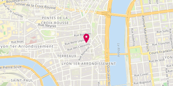 Plan de Dingue de Lunettes Lyon, 25 Rue des Capucins, 69001 Lyon