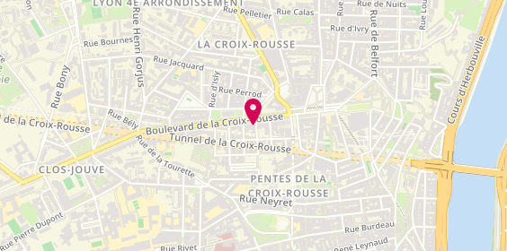 Plan de Optique Lacroix, 132 Boulevard de la Croix-Rousse, 69001 Lyon
