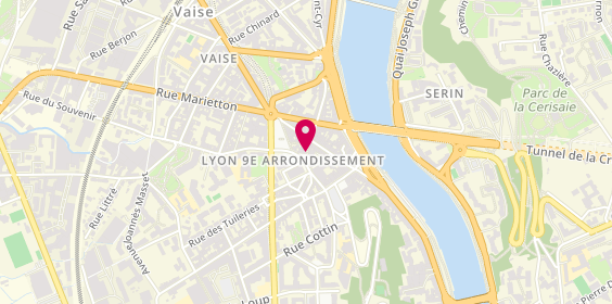 Plan de Entre Vues Valmy, 8 Rue du Marché, 69009 Lyon