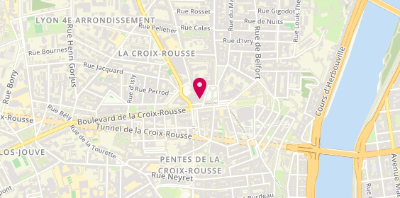 Plan de Optique Debauge, 161 Boulevard de la Croix-Rousse, 69004 Lyon