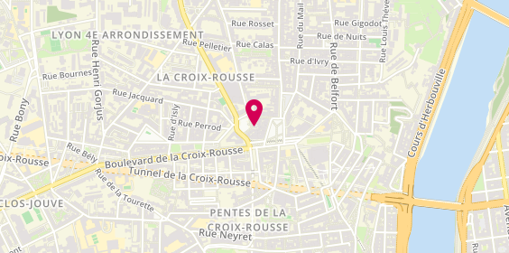 Plan de Greenlunettes, 6 Rue de Cuire, 69004 Lyon