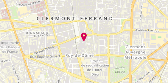 Plan de Grand Optical, 18 Rue d'Allagnat, 63000 Clermont-Ferrand