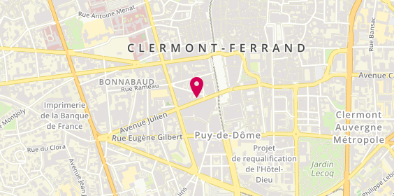 Plan de Clermont Optique SA, 8 avenue Julien, 63000 Clermont-Ferrand
