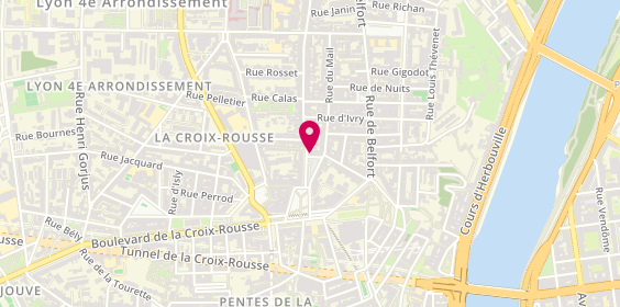 Plan de Krys, 2 grande Rue de la Croix-Rousse, 69004 Lyon