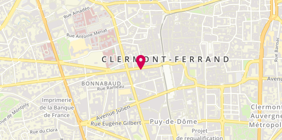 Plan de Rémy Optique, 21 Rue Blatin, 63000 Clermont-Ferrand