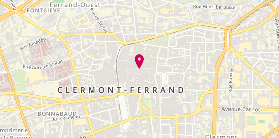 Plan de Arvernes Optique, 15 Rue des Gras, 63000 Clermont-Ferrand