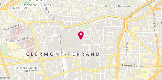 Plan de La Lunetterie Clermontoise, 6 Rue des Gras, 63000 Clermont-Ferrand