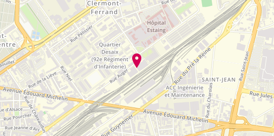 Plan de Optic 2000, 62 Rue Auger, 63000 Clermont-Ferrand
