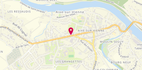 Plan de Monoptik, 6 avenue Pasteur, 87700 Aixe-sur-Vienne