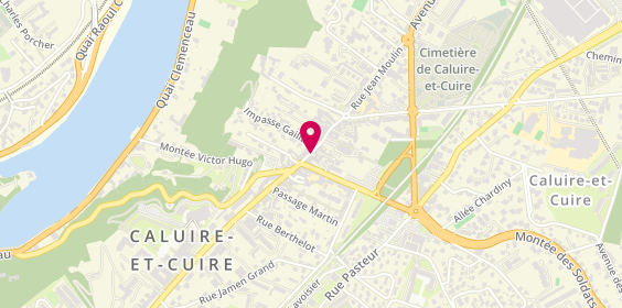 Plan de Atol Besson Opticiens - Caluire et Cuire Optique, 76 Rue Jean Moulin, 69300 Caluire-et-Cuire