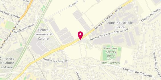 Plan de Optical Center, 86 avenue Général Leclerc, 69300 Caluire-et-Cuire
