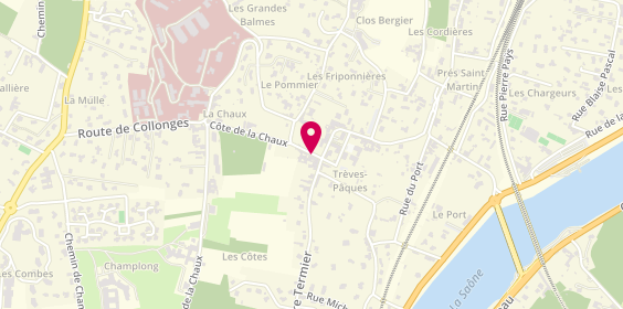 Plan de L'Opticien de Collonges, 3 Rue de la République, 69660 Collonges-au-Mont-d'Or
